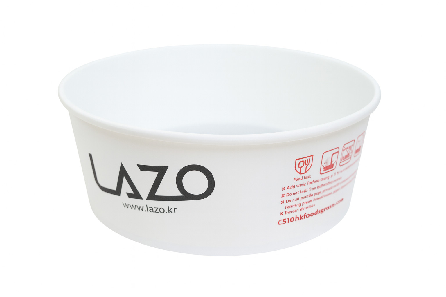 Paper Ramen Bowls – Disposable, LAZO Compatible, Bulk ( 300 )