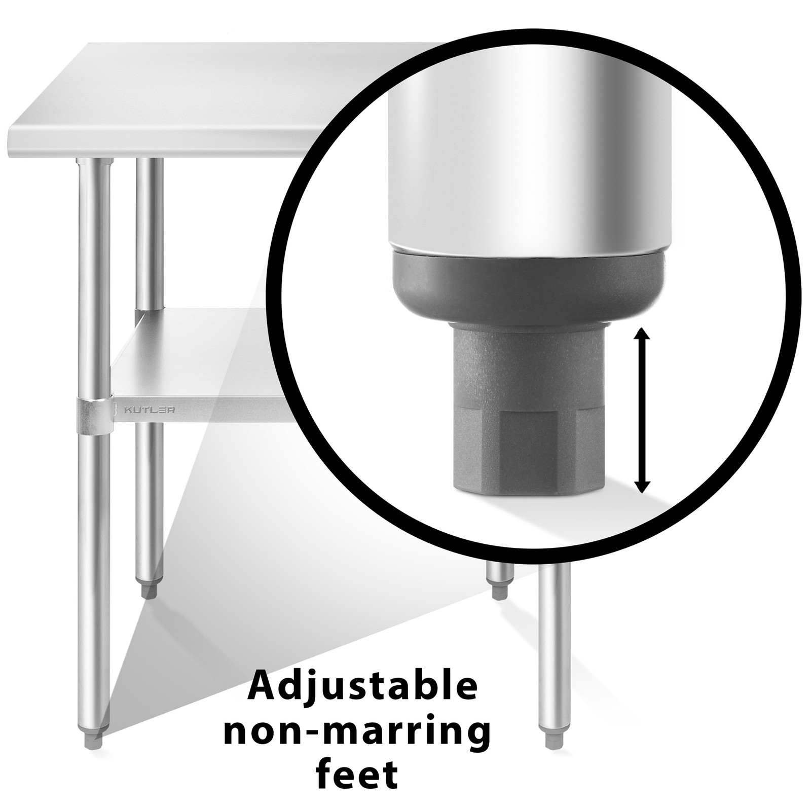 24×36 Stainless Steel Table, NSF Commercial Restaurant Kitchen Prep & Work Table