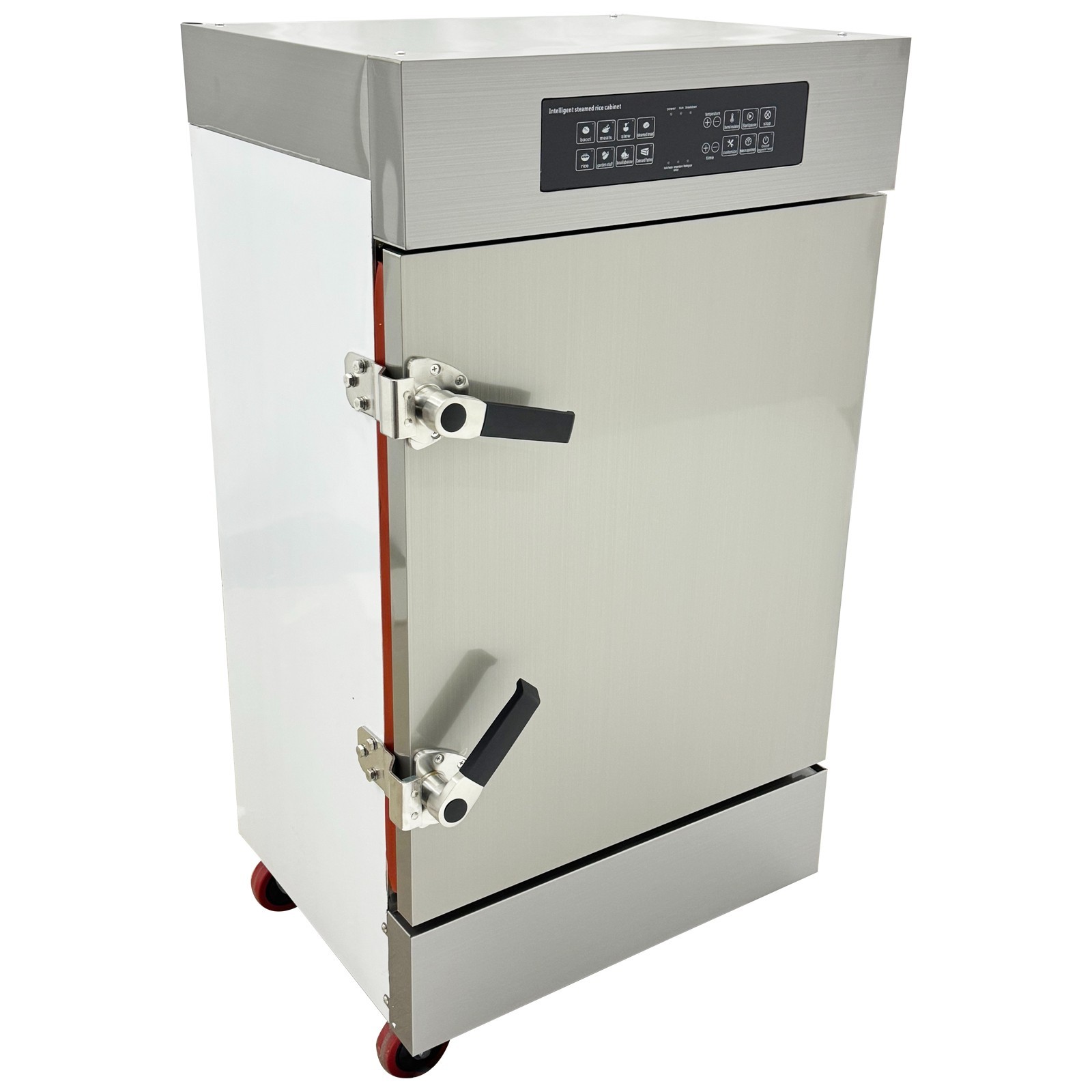 Thickened Stainless Steel Steaming Cabinet 9KW 8 Tray Commercial Rice Steamer