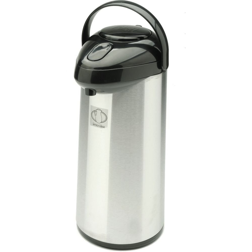 Service Ideas Steelvac S/S 3.75 Liter Insulated Airpot