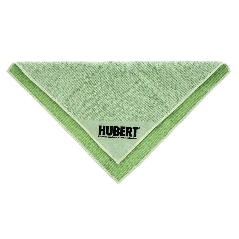 HUBERT® Scrubbing Cloth Green Microfiber – 12″ L x 12″ W