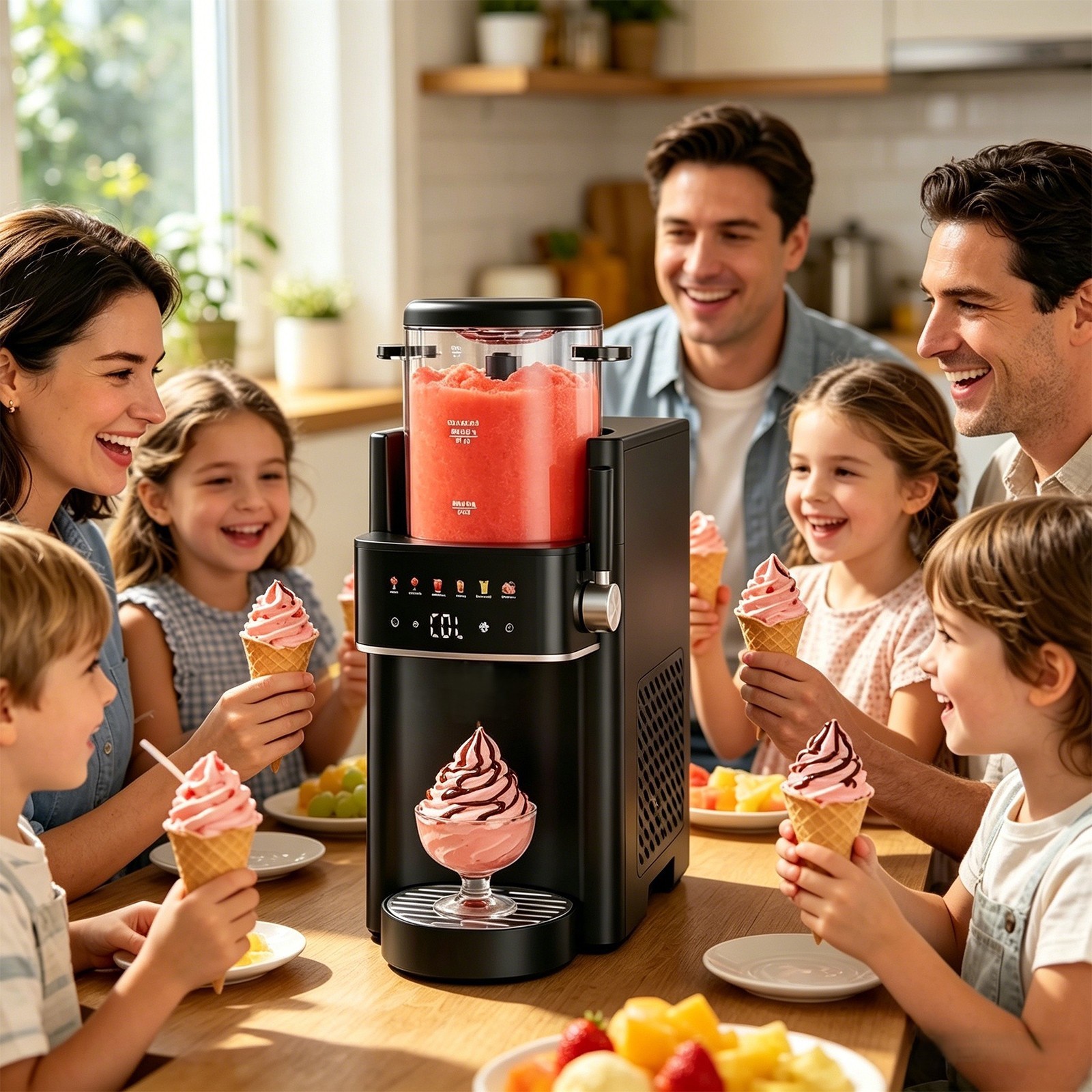 Commercial Slushie Frozen Drink Machine for Bar Home Use