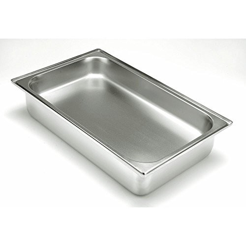 HUBERT® Chafer Water Pan Full Size 22 Gauge Stainless Steel – 4 3/8″D