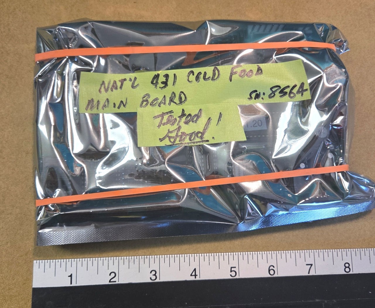National 431 cold food vending machine main control board – Tested good