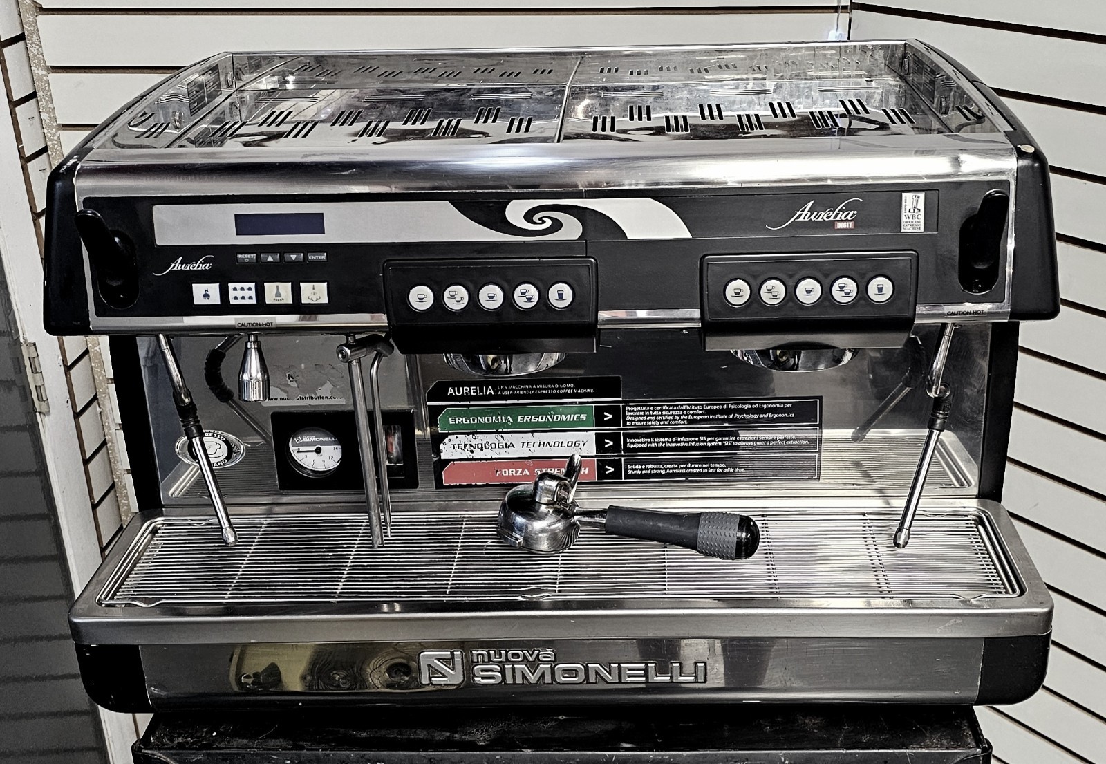 Nuova Simonelli Aurelia Digit 2 Group Automatic Programmable Espresso Machine