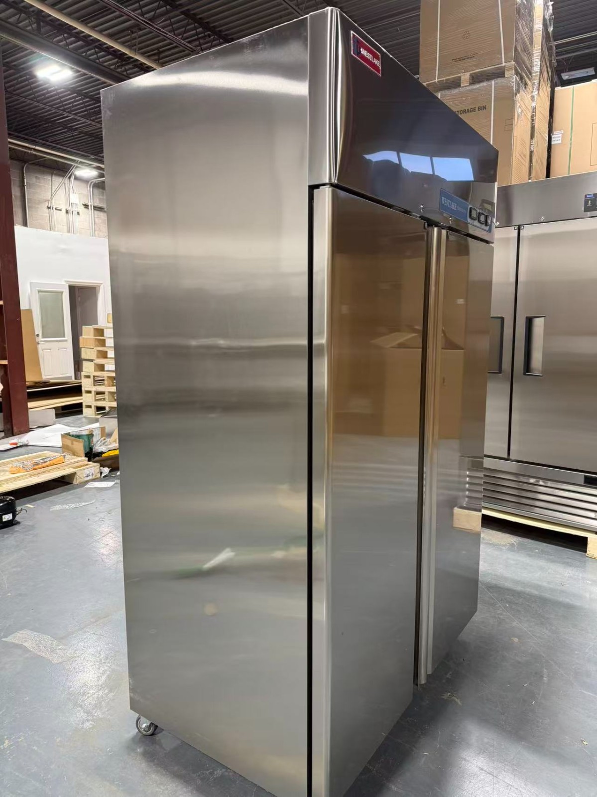 WESTLAKE 48″ 2-Door Commercial Refrigerator Freezer Combo – DENTS
