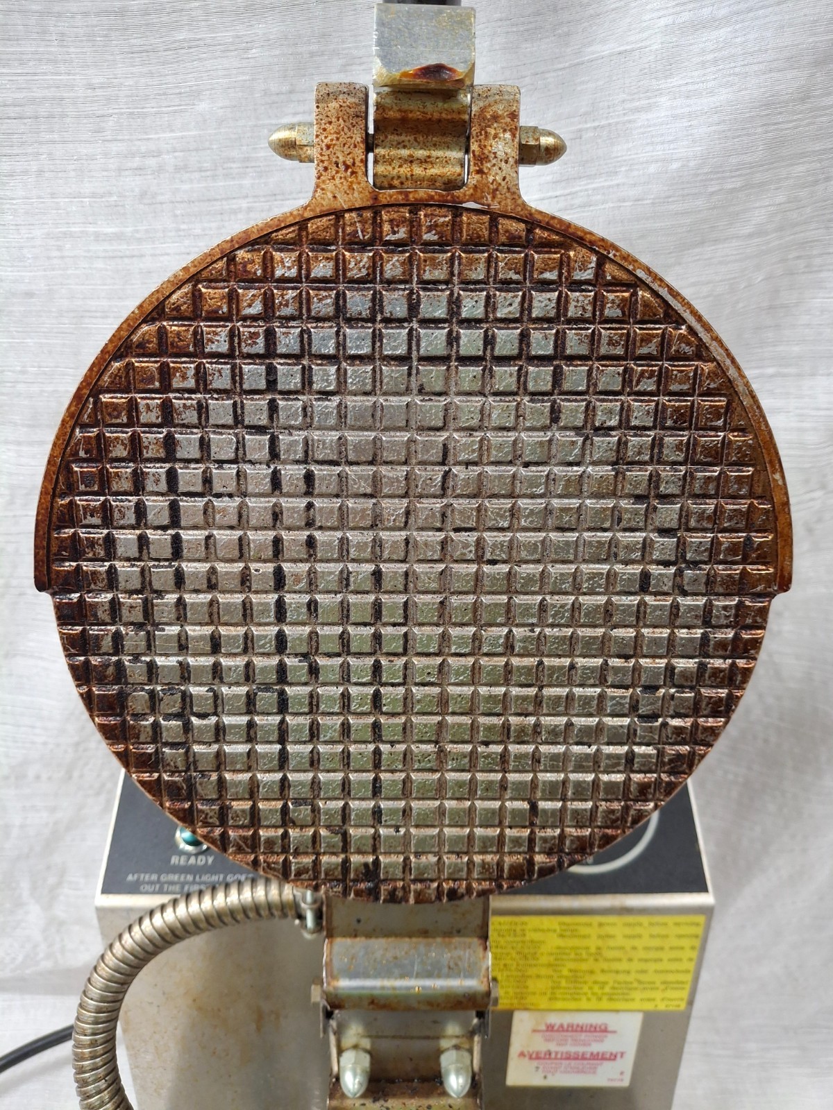 Gold Medal Funfood Equipment Countertop Baker Waffle Crepe Unit Model #5021