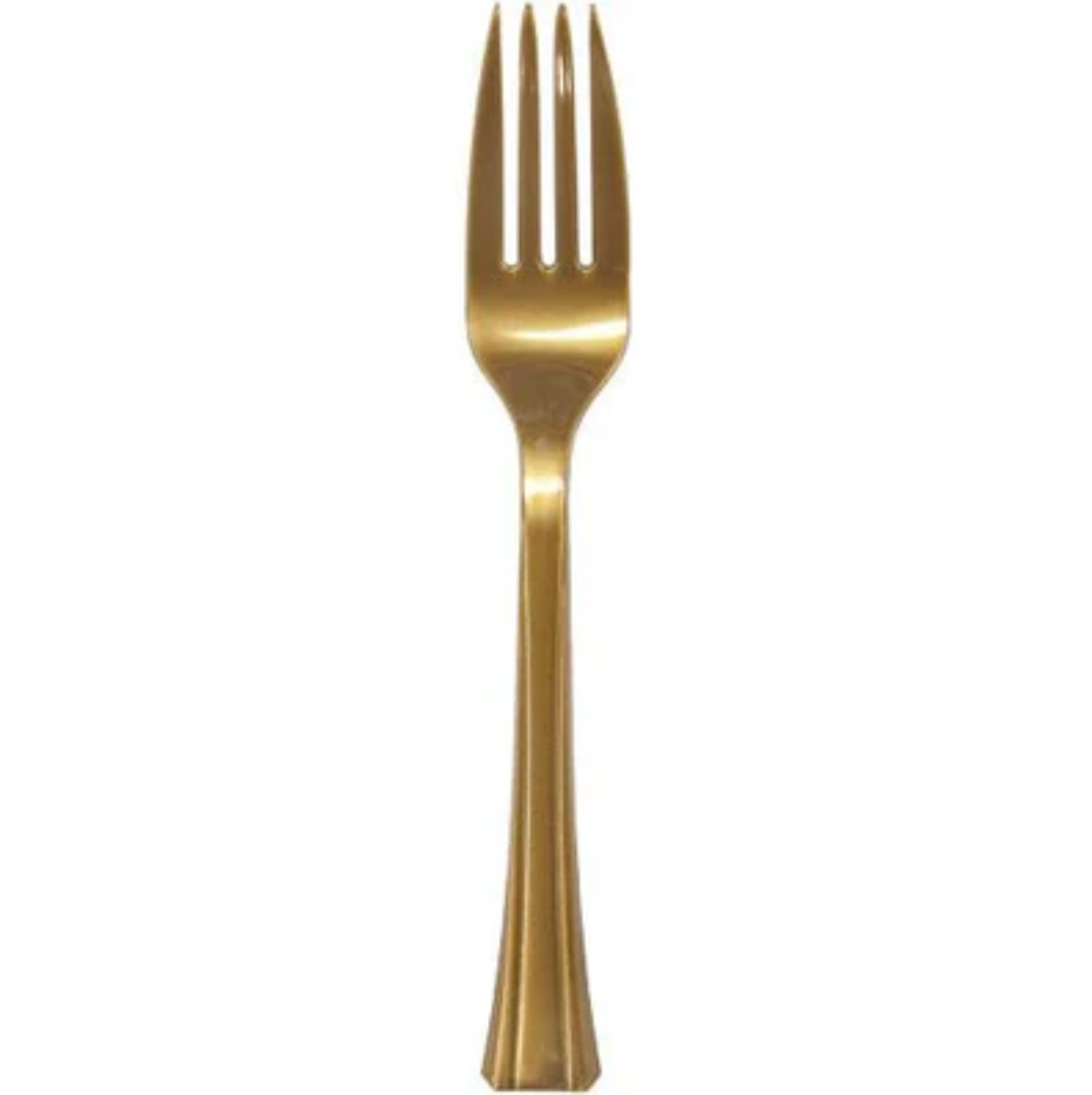Disposable Durable and Elegant Gold Fork Bag Lillian Collection 144pcs
