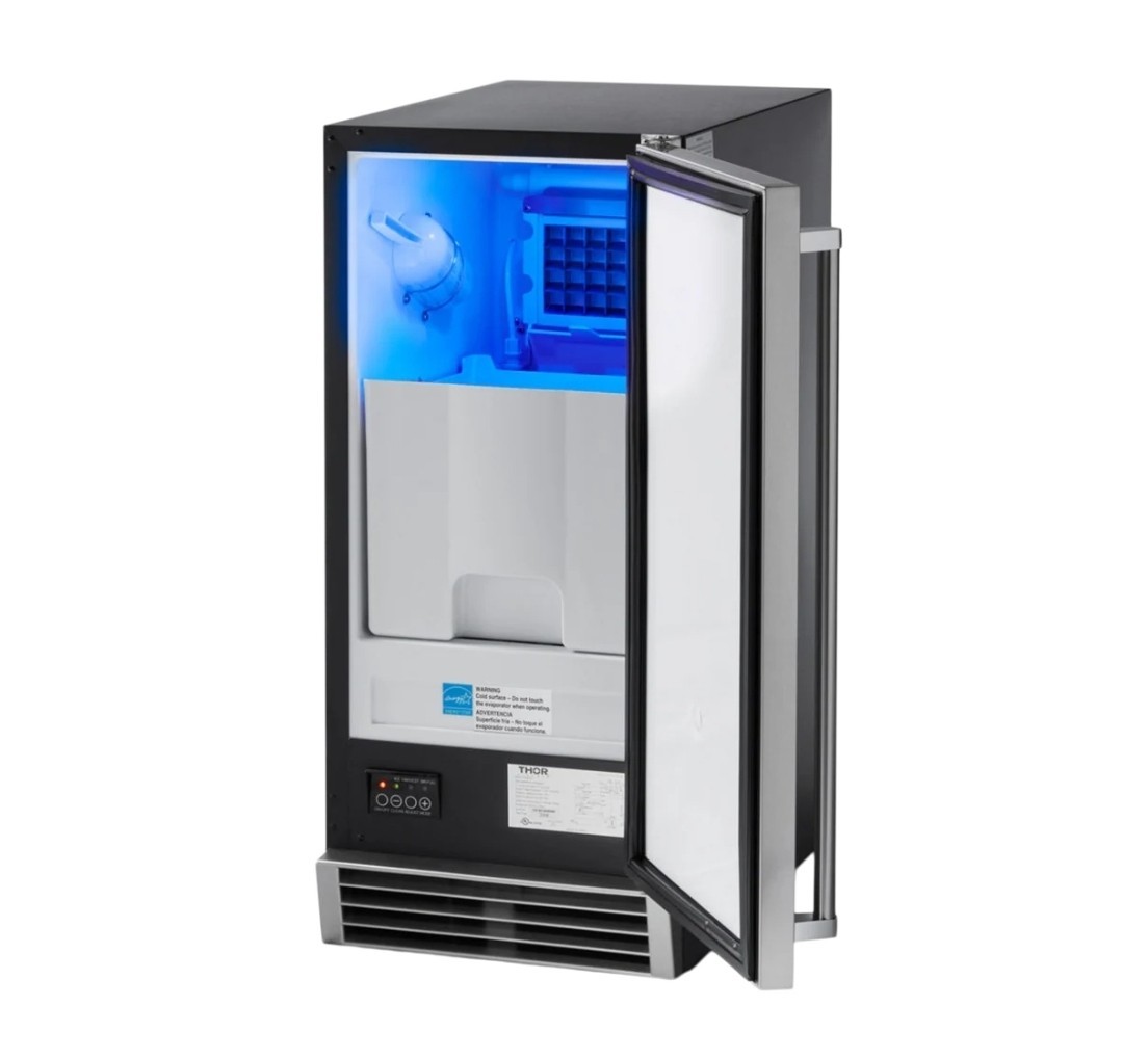 Thor Kitchen TIM1501 15 Inch Built-In Ice Maker – Stainless Steel
