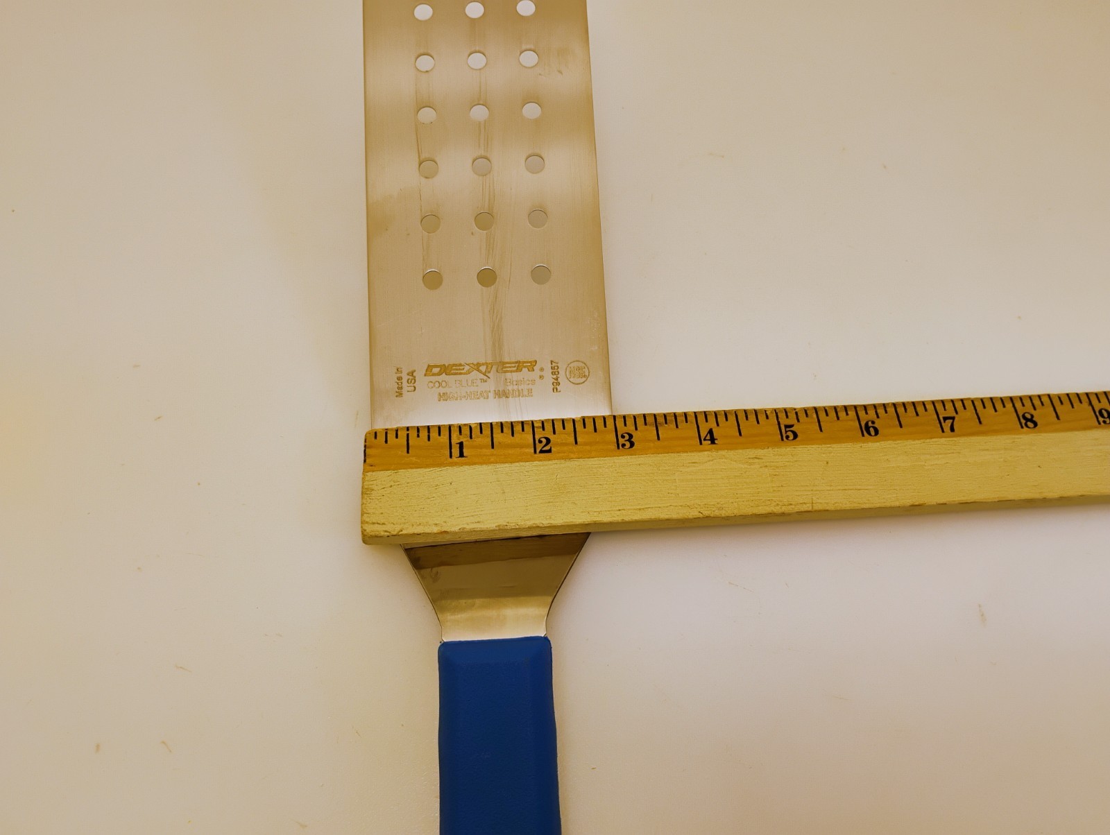 Dexter USA Perforated Hi Heat Handle Turner Spatula 8X3 Blade P94857 Factory2nd