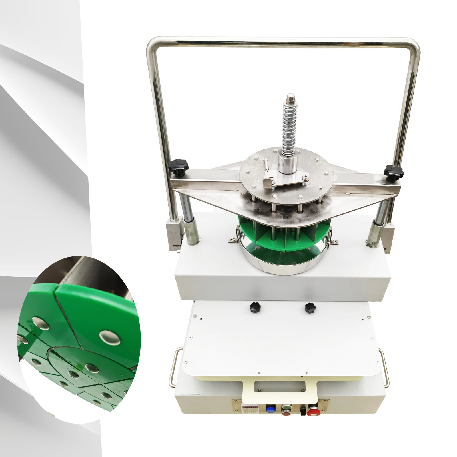 Semi-Automatic Dough Cutting Machine 14 Block Dough Divider & Rounder 100-180g