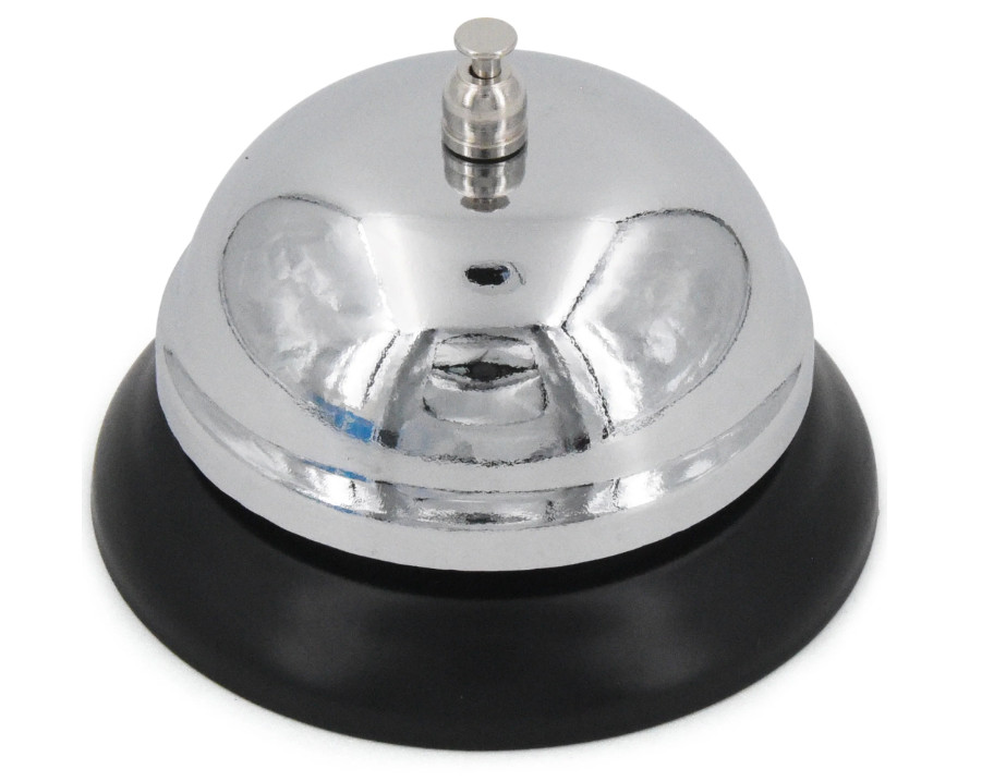 Stainless Steel Calling Bell Restaurant Kitchen Summoning Bell Package of 4 NEW