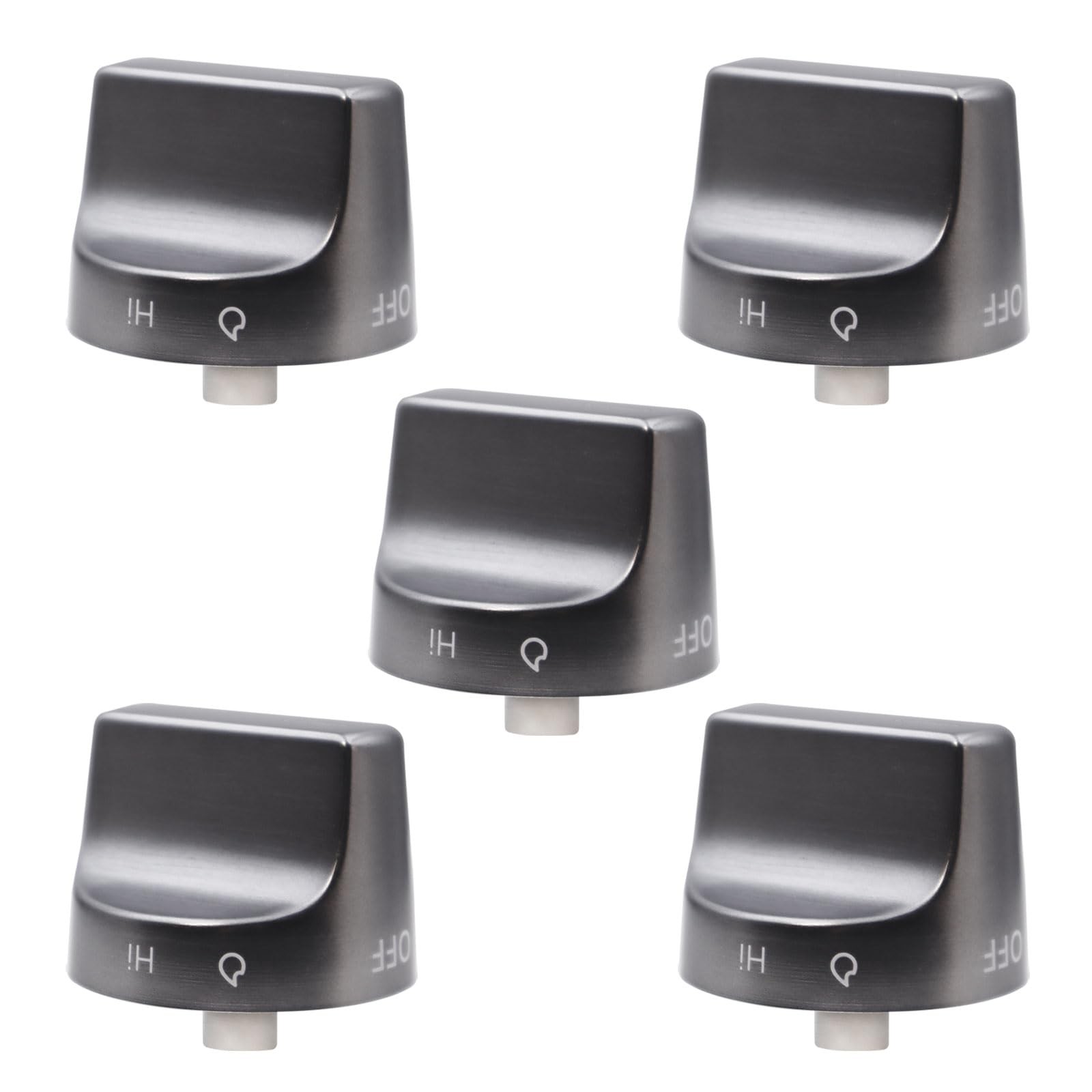 W11239985 Control Knob W10850015 W11032553 Compatible with Small, Sliver