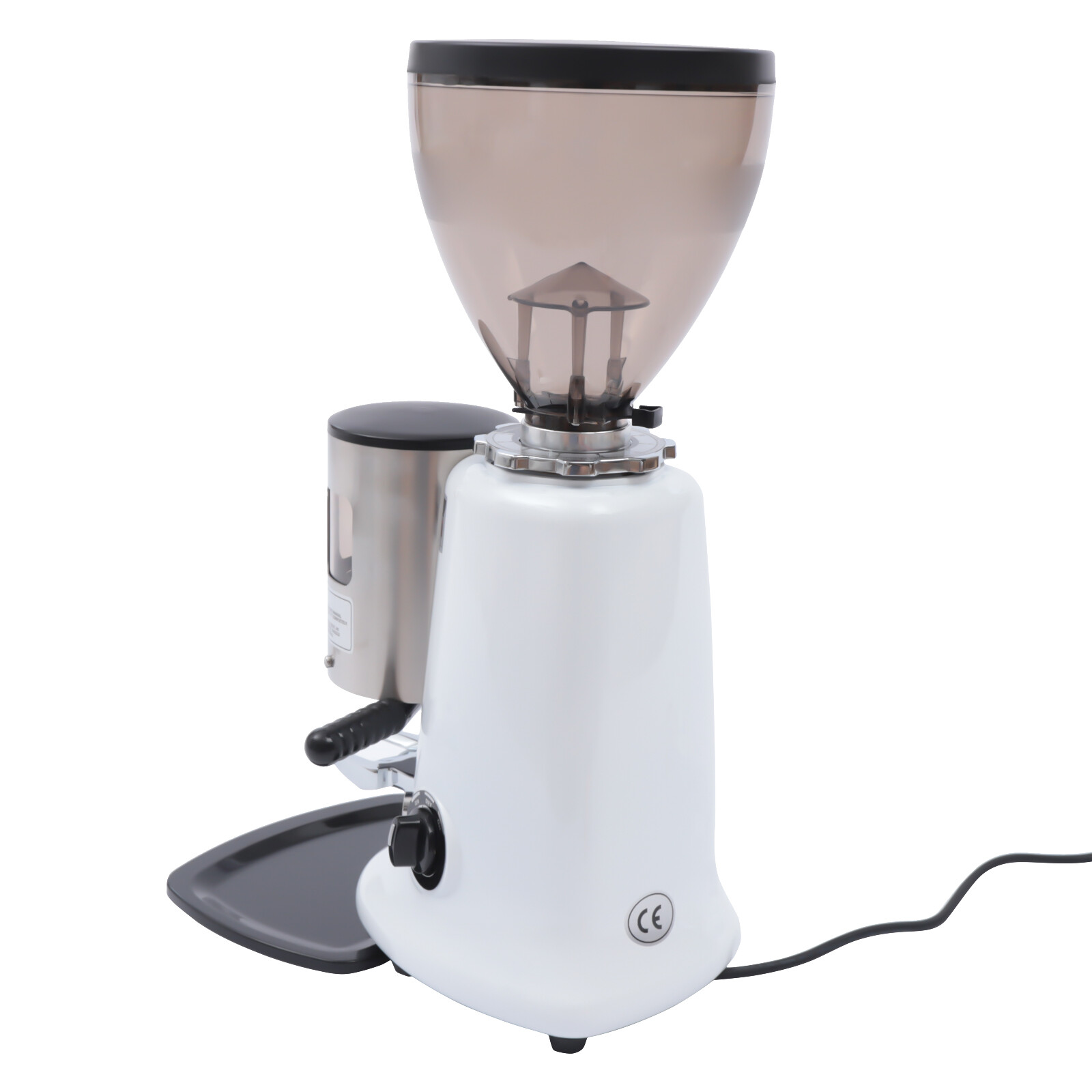 Commercial Espresso Machine 350W, Semi-Automatic Coffee Maker 10 grinding levels