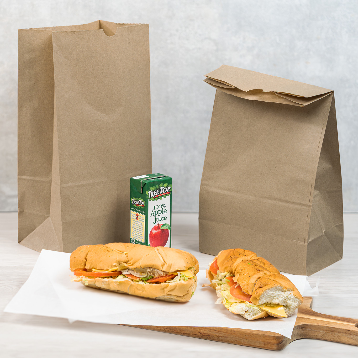 Karat 12lb Paper Bag – Kraft – 1,000 ct, FP-SOS12K (1000)