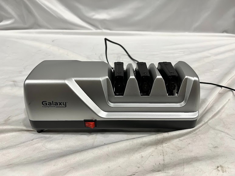 Galaxy 3-Stage Standard-Duty Electric Knife Sharpener KSHRPSTG3 – 120V