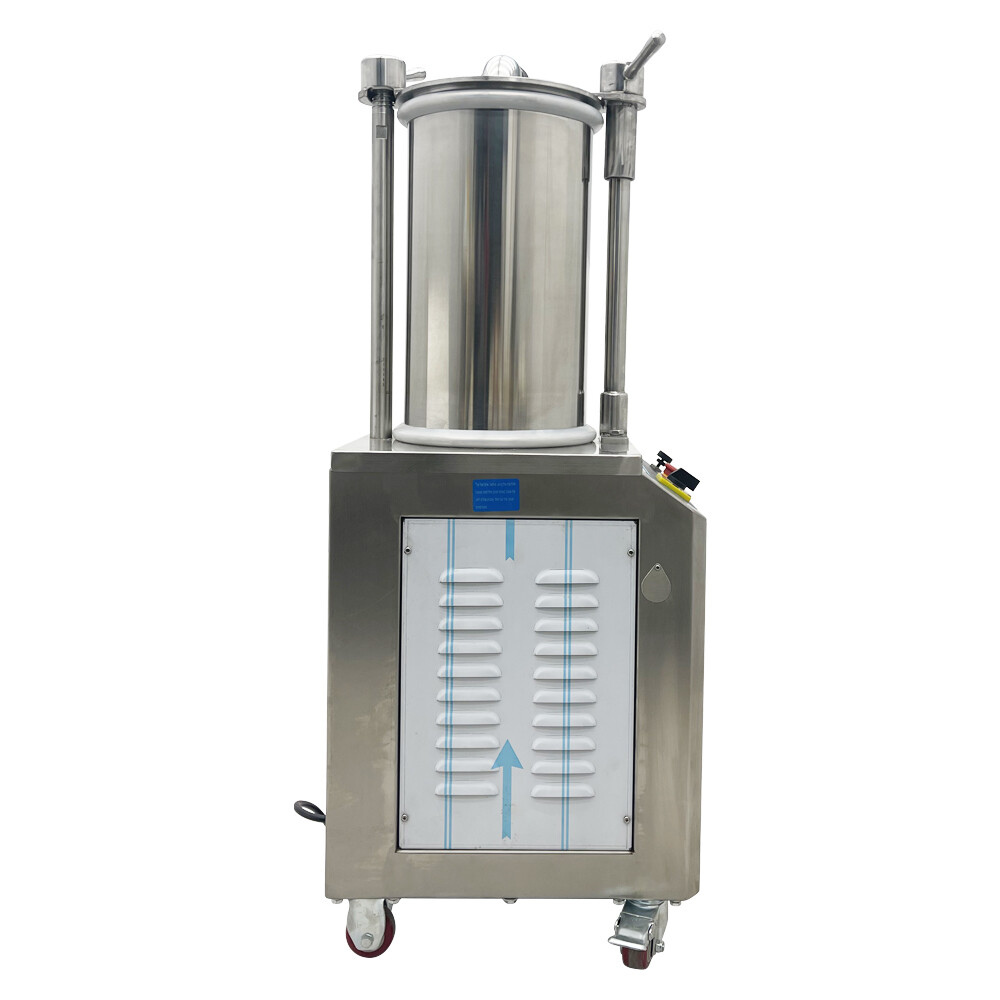 110V1100W Commercial Hydraulic Sausage Stuffer Filler Stainless Steel 26L SF-260