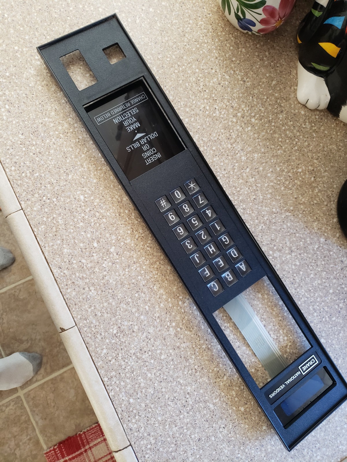 CRANE NATIONAL 157,158,159,160,167,168,171,173 BEZEL FRAME w/Keypad