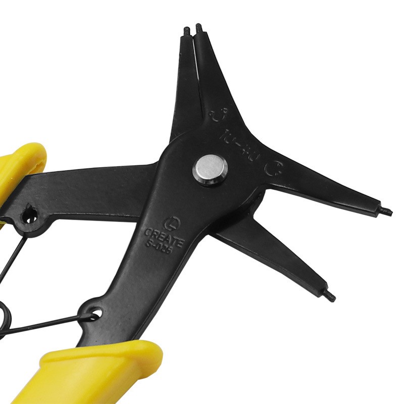 Multifunction 2-in-1 DIY Snap Spring Ring Circlip Removal Install Plier Tool A3