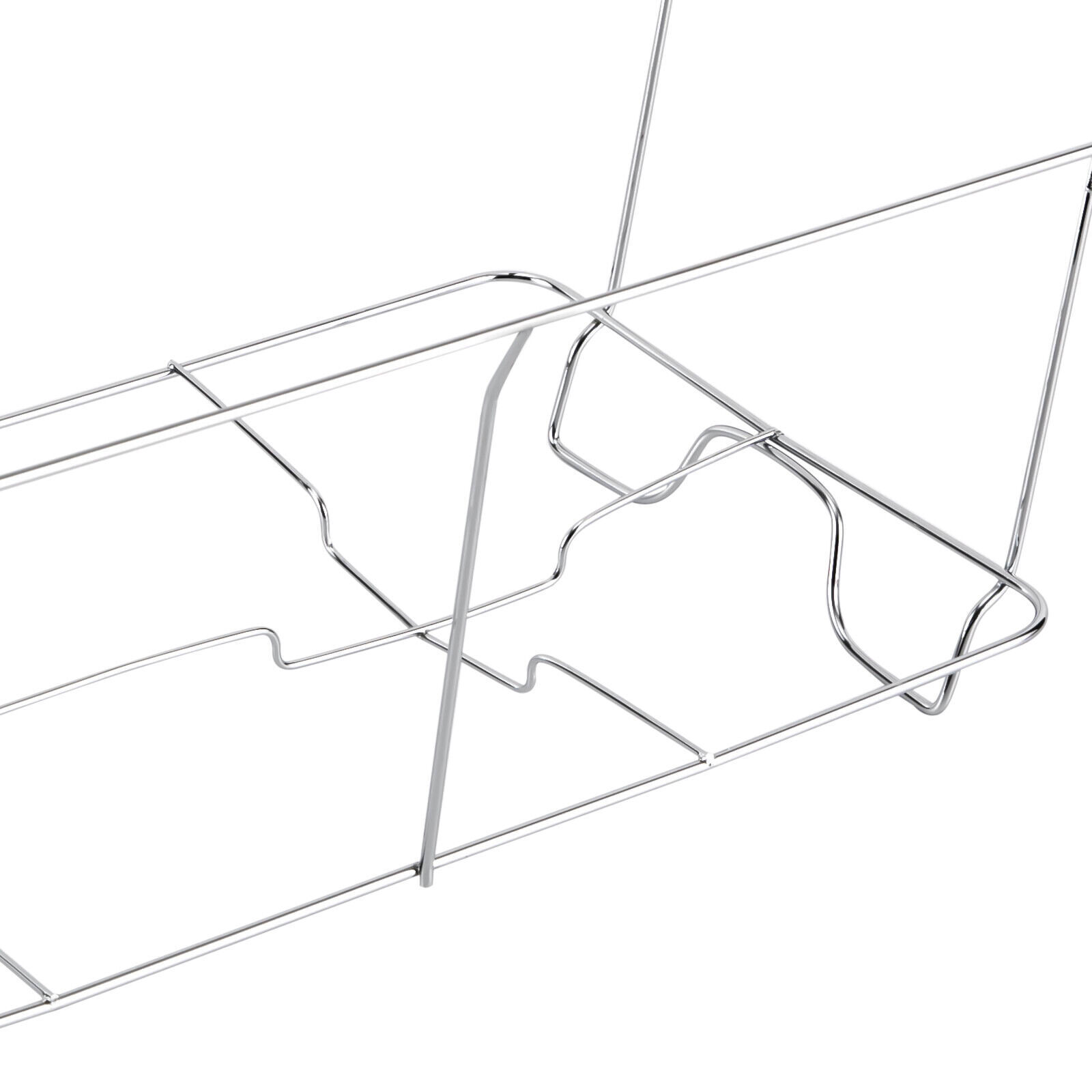 24-Pack Full-Size Chafing Wire Racks Buffet Stand 20 × 12 in Silver