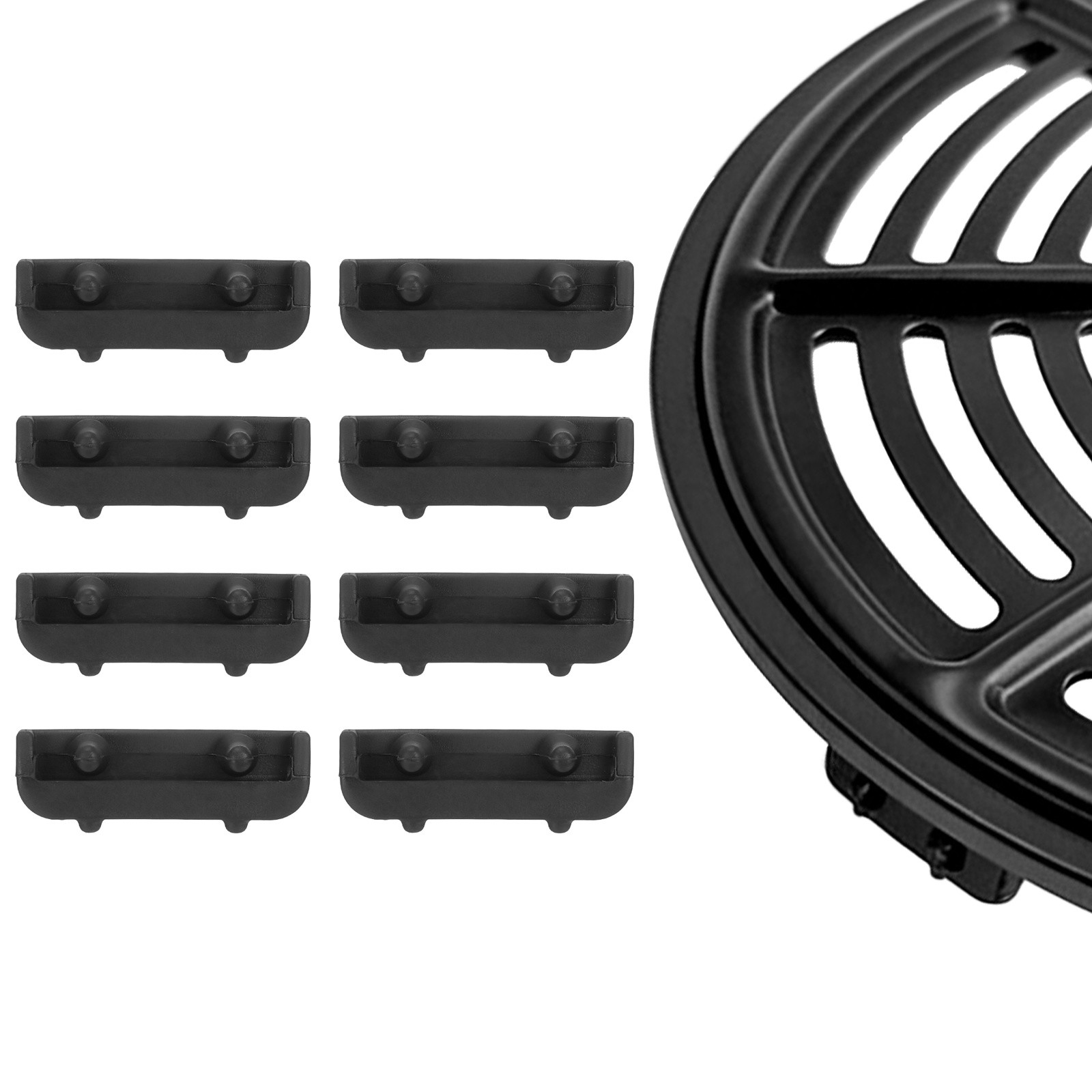 8Pcs Air Fryer Replacement Parts for Air Fryer 1.2×0.4×0.5 Inch, Rectangular