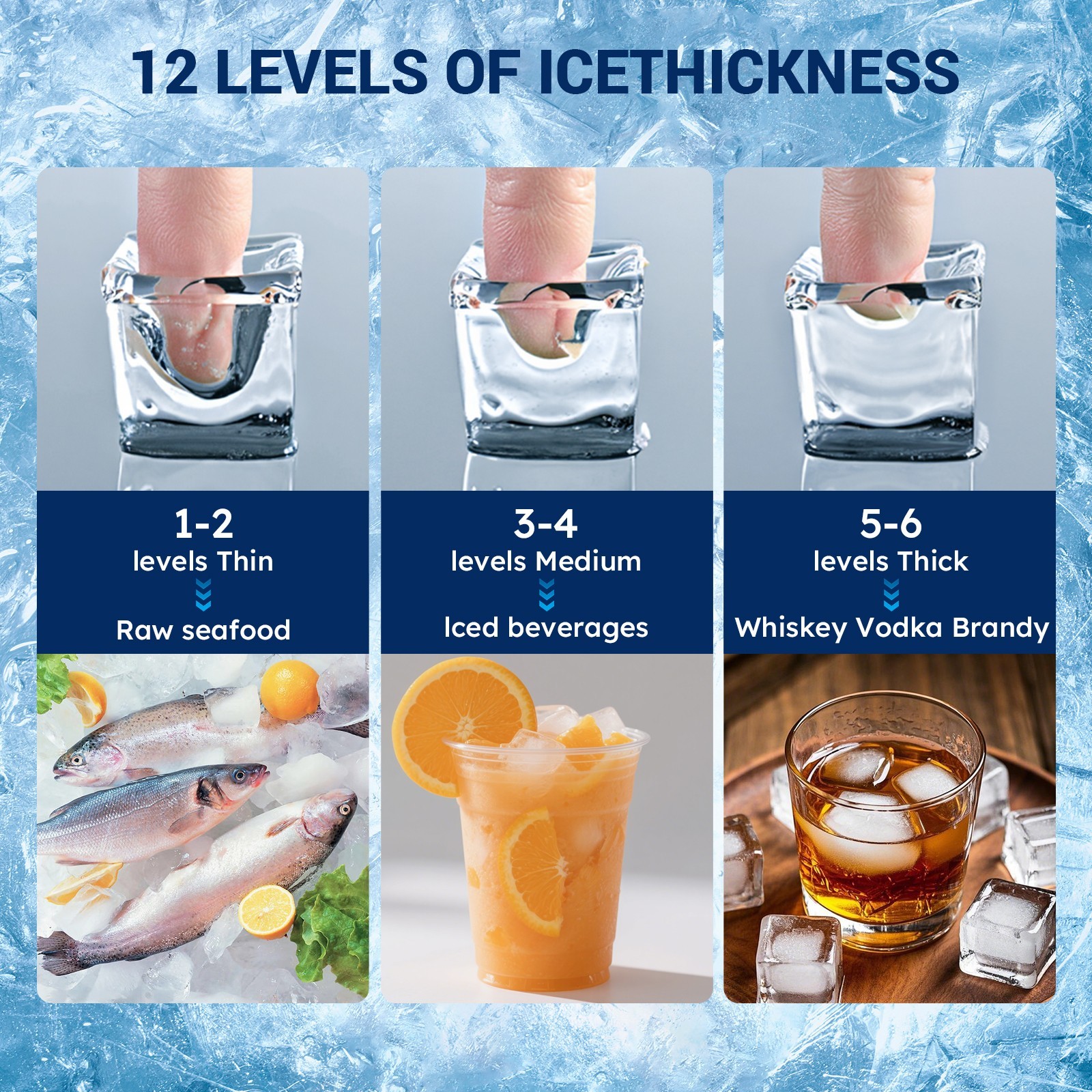 Commercial Ice Maker Machine 400 lbs/24 h Self-Cleaning Ice Machine – Head Only