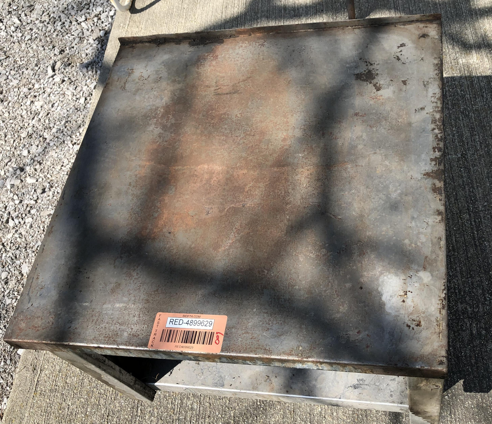 Steel Commercial Equipment Stand Table 24x24x22h