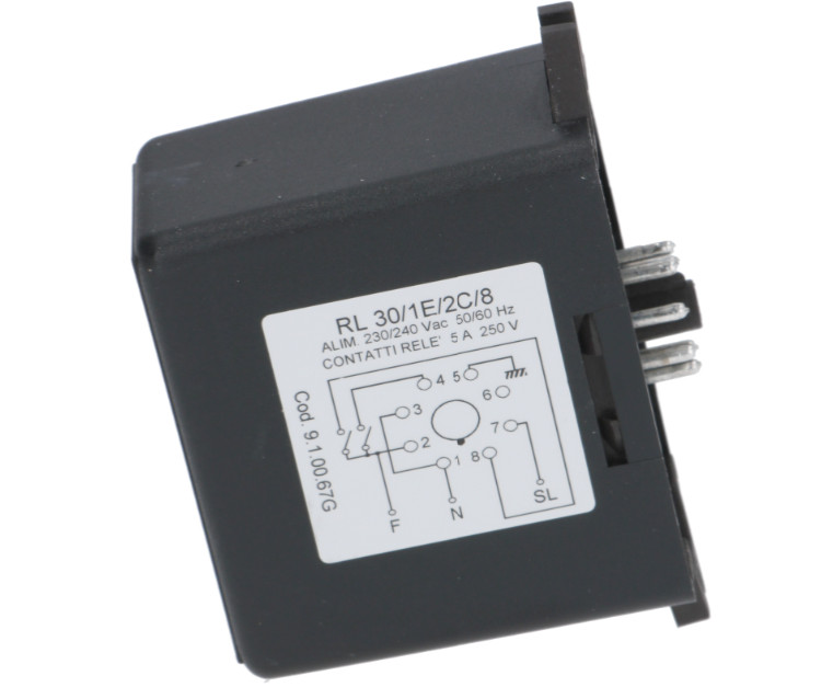 Gicar Water Level Control Board RL30/1E/2C/8 50/60 Hz 230/240 Volts 8 pins