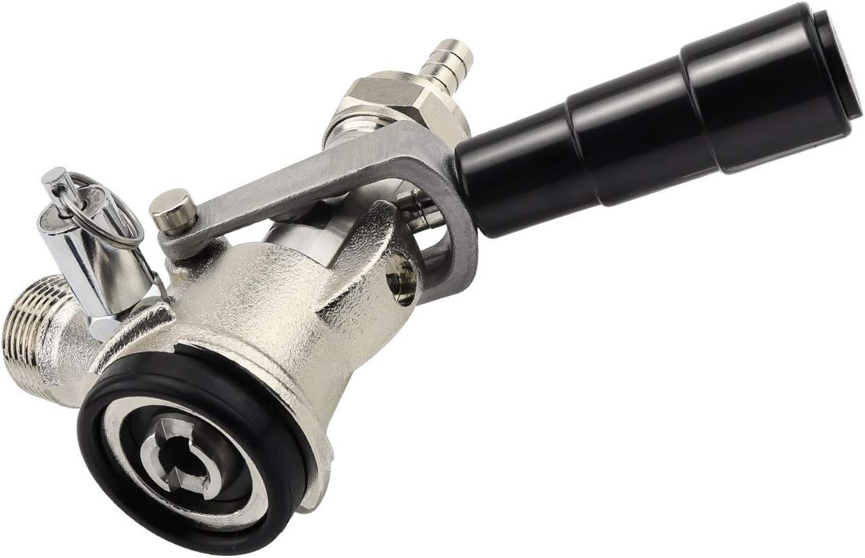 Keg Coupler Sankey D Tap 304 Stainless Steel Probe Black Handle D System