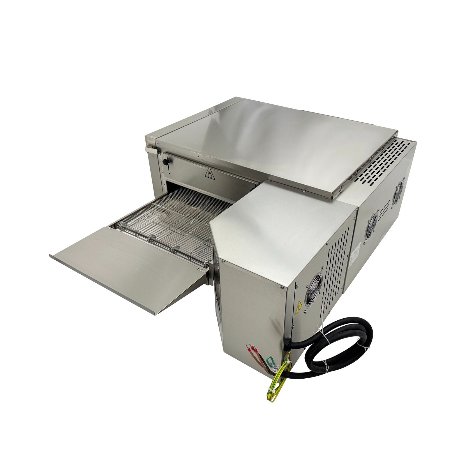 220V 9KW Commercial 18″ Countertop Conveyor Pizza Oven Electric Belt Oven