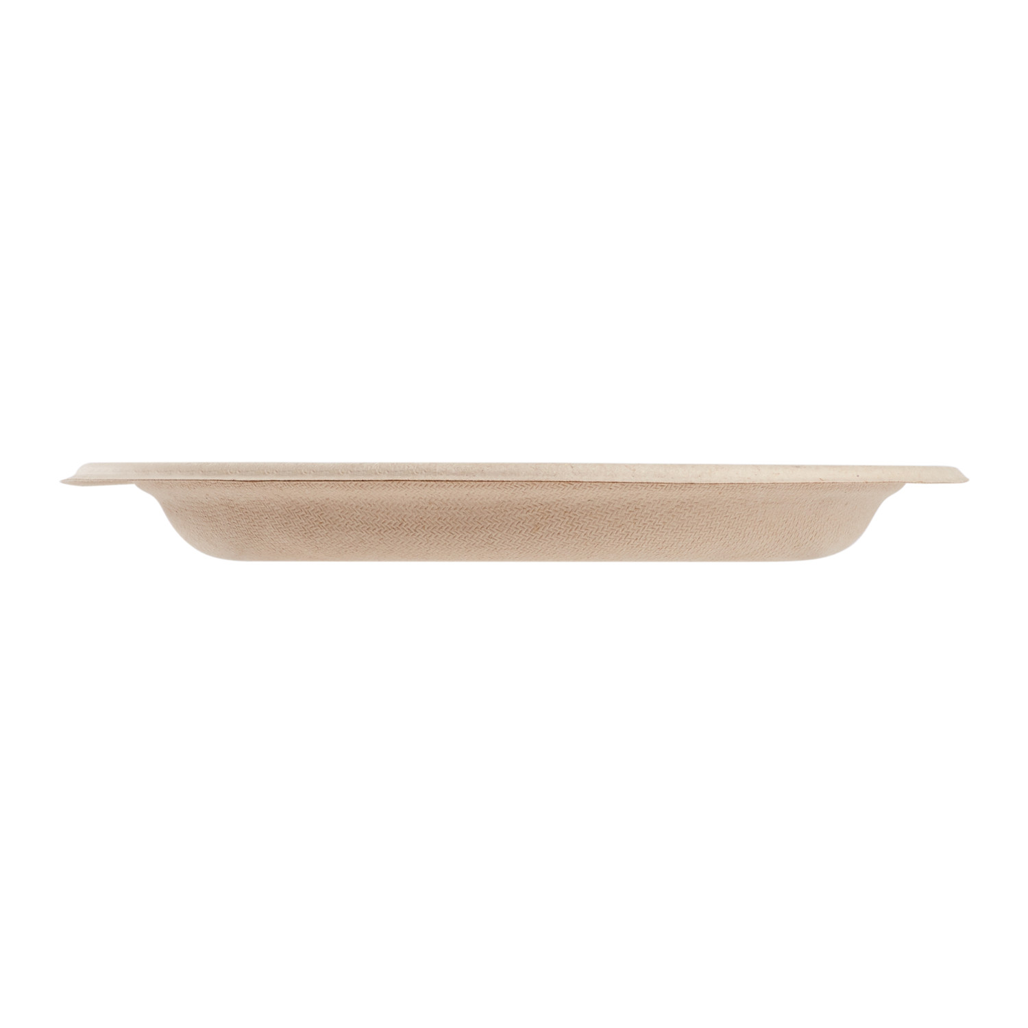 Karat Earth 6» PFAS Free Bagasse Round Plates,Natural – 1000 ct, KE-BPR06N-1CFF