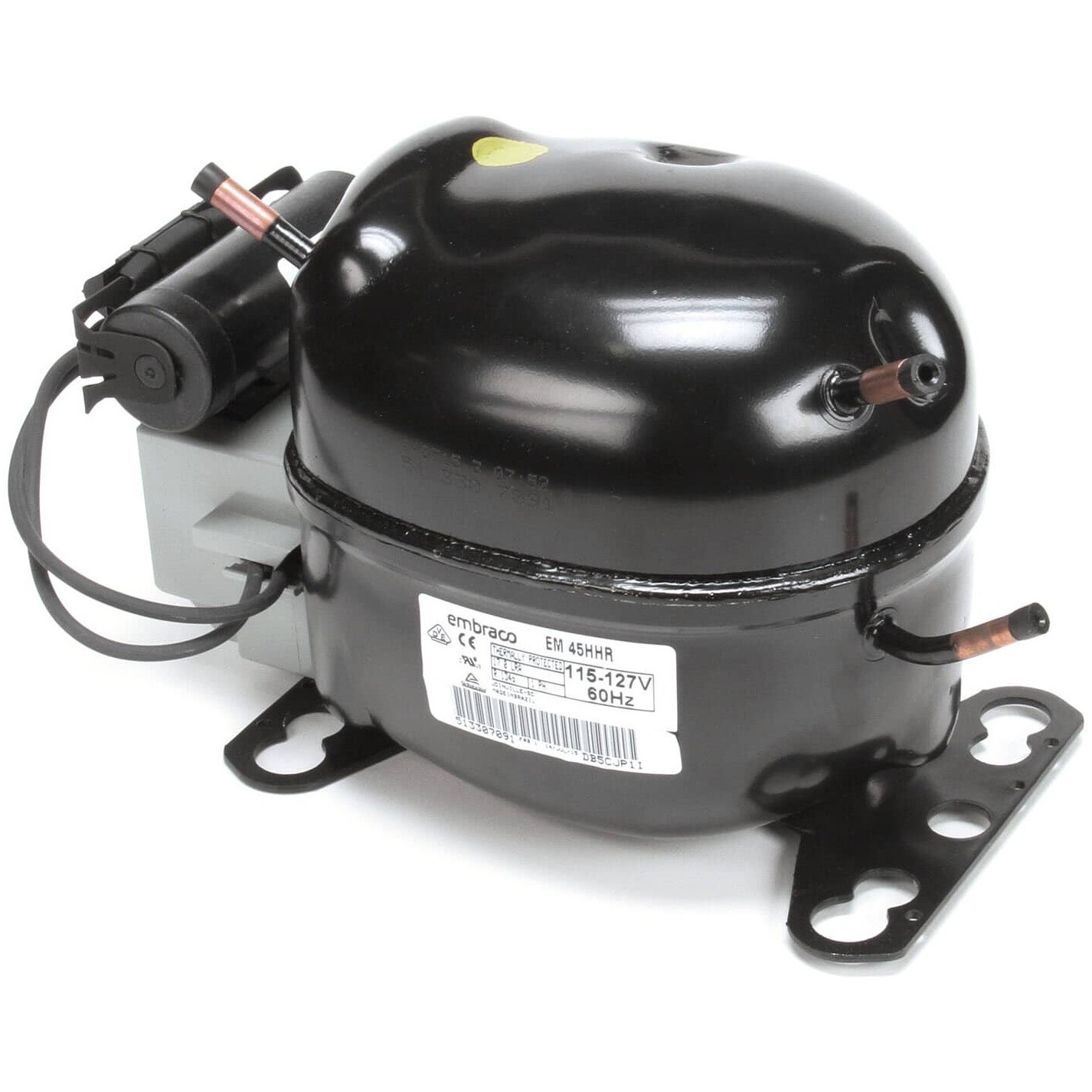 Glastender 06008990 Compressor, R134A, 115V, Embraco, Em45Hh