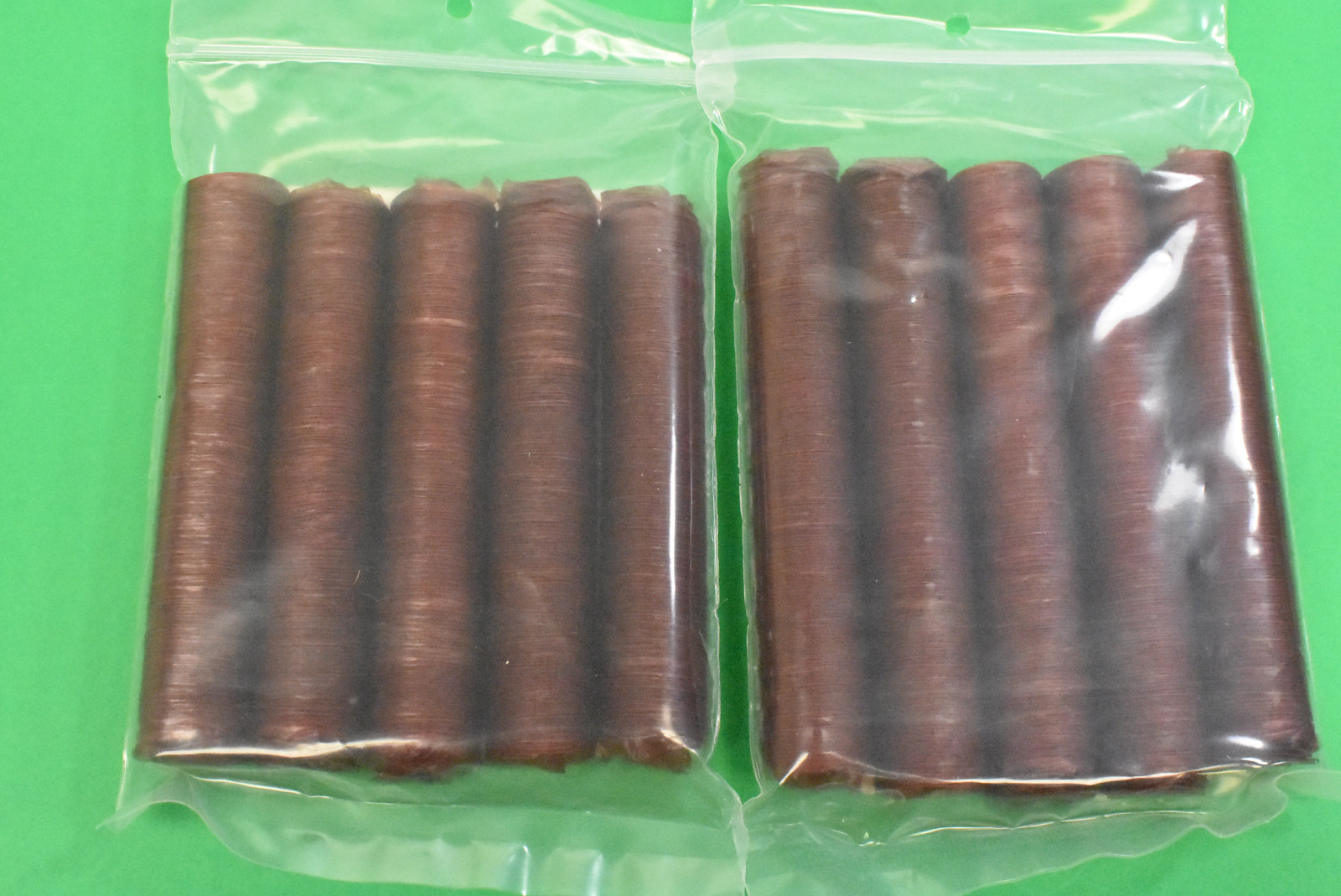 Original BEEF COLLAGEN 19 mm Casings Sausage Snack Stick, Buck sticks for 46 lbs