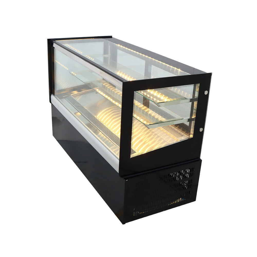 47″ Countertop Refrigerated Cake Showcase Display Cabinet Air Cooling 220V
