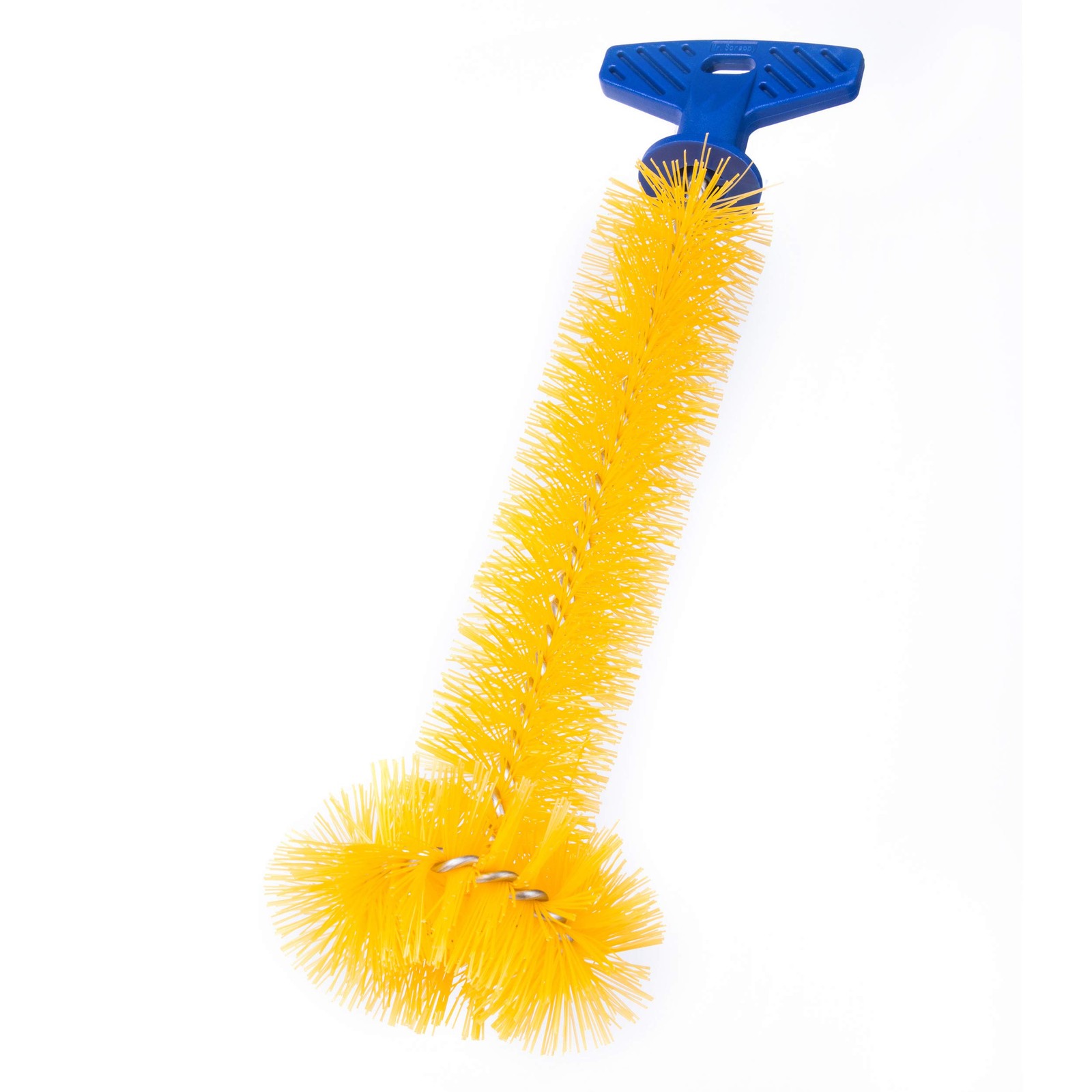Mr. Scrappy Universal Garbage Disposal Brush, Sturdy Grip Handle, 11-Inches,Yell