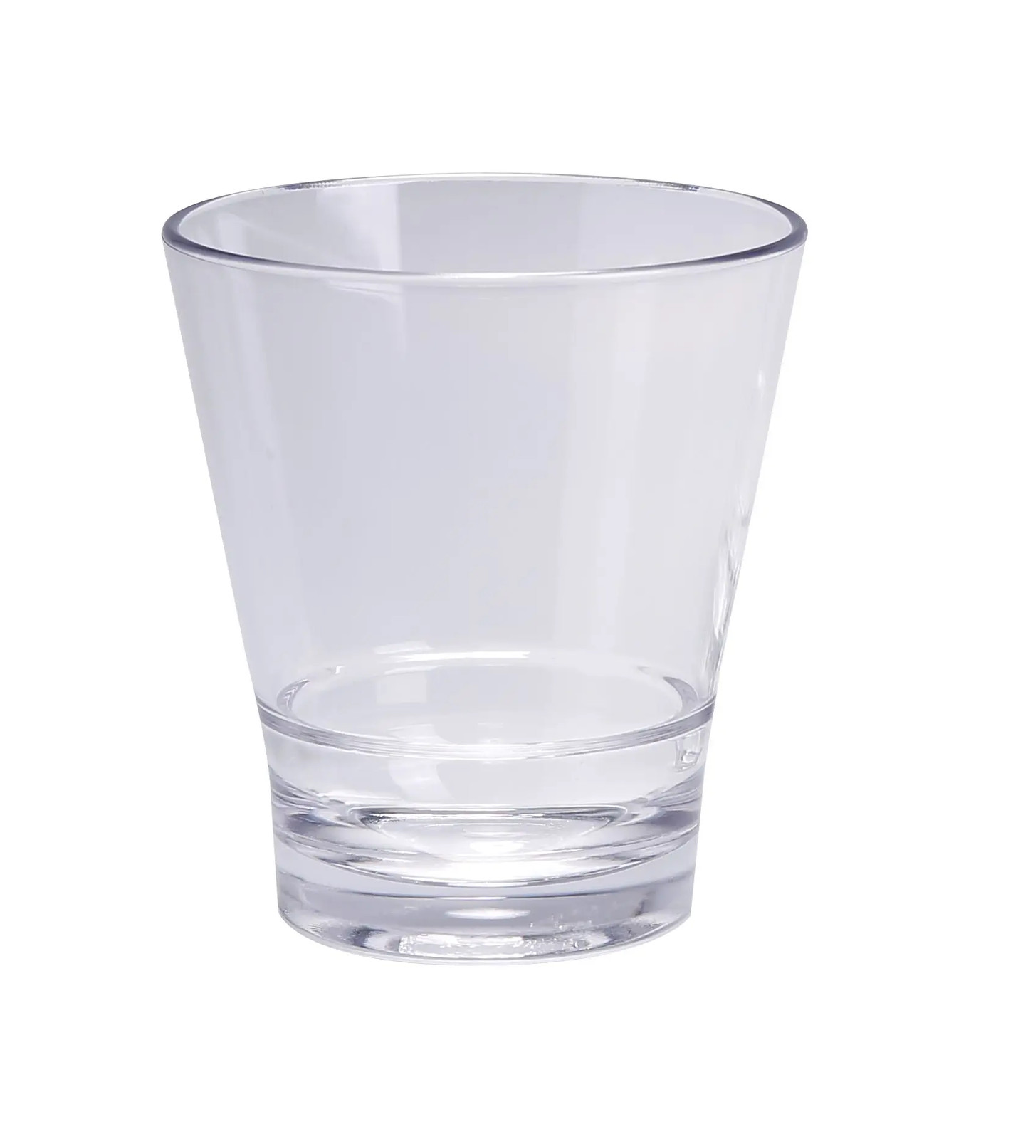 Yanco China HA-212 Hawaii Clear Plastic 12 oz. 3.5″ dia. Rocks Glass – 2 Doz