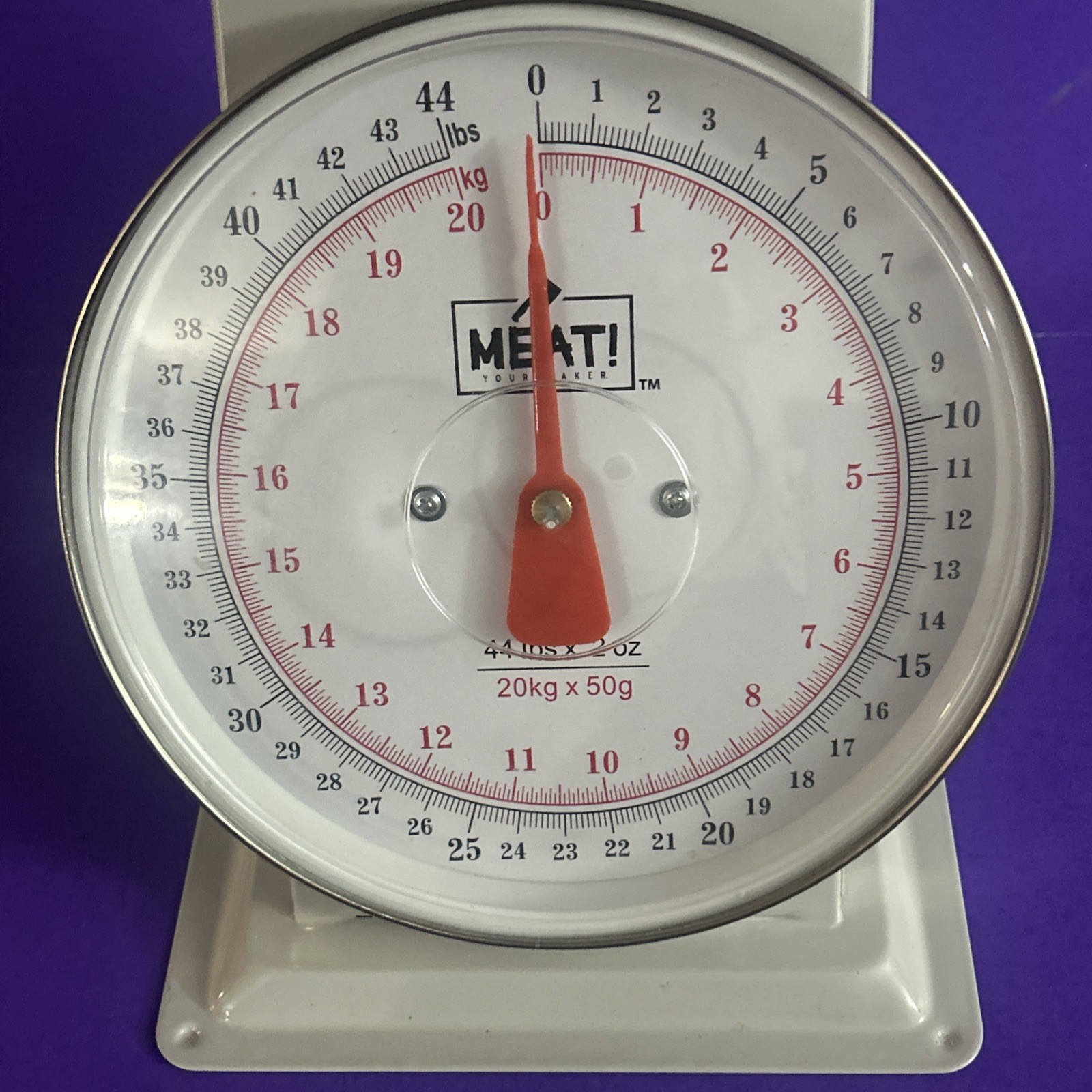 Meat Your Maker 44lb x 2 oz Mechanical Scale