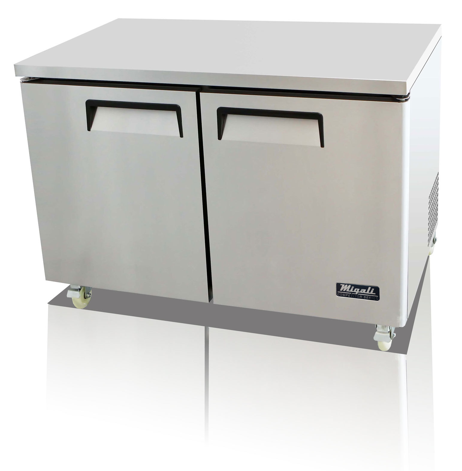 PEAK 48″ Commercial Two Door Undercounter Freezer P-U48F-HC