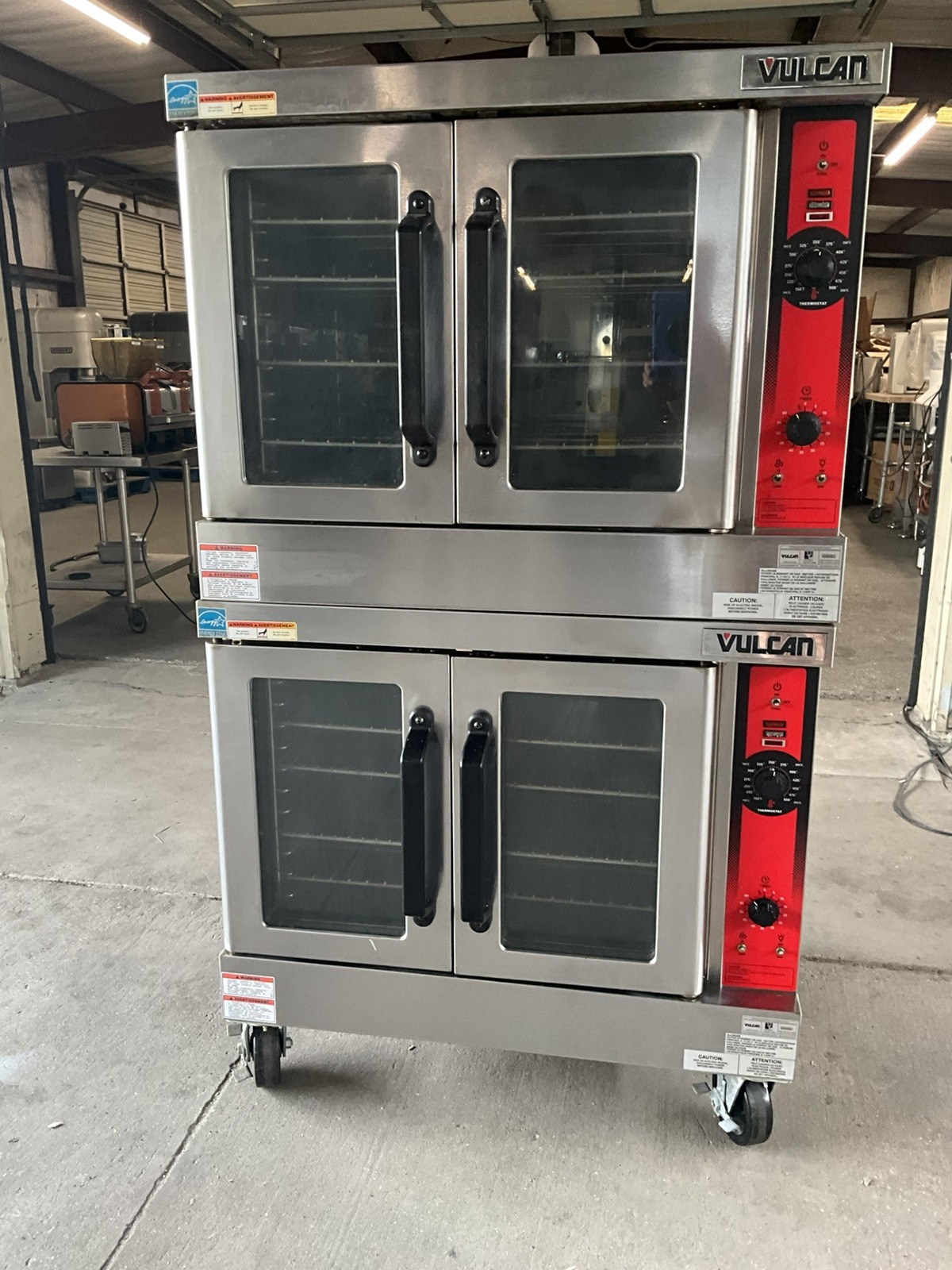 Vulcan Gas Double stack convection oven VC4GD Kitchen Catering Pastry shop F
