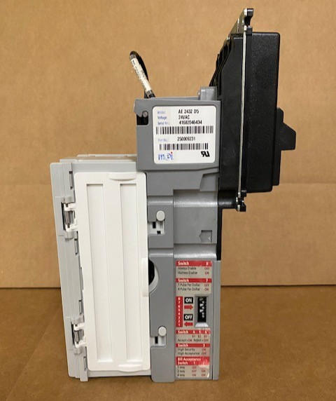 MEI Mars AE 2432 Bill Acceptor 24v $1 & $5 Downstacker Refurb w/ 90 Day Warranty