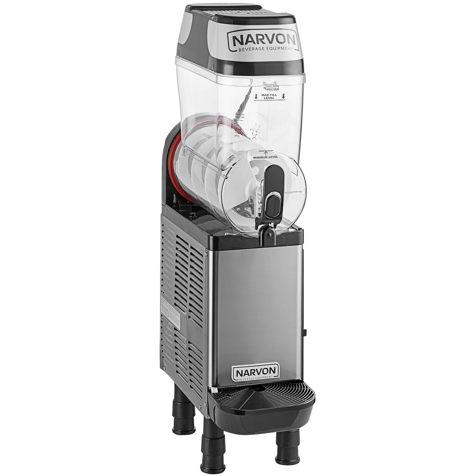Single 3 Gallon Pourover Granita / Slushy / Frozen Beverage Dispenser – 115V