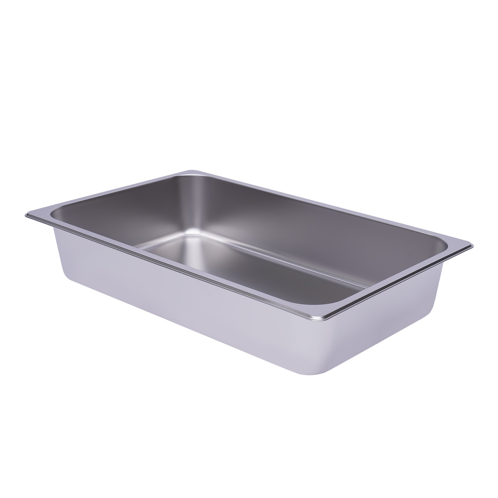 6-Pack 4 Inch Stainless Steel Steam Table Pans Deep Restaurant Steam Table Pans