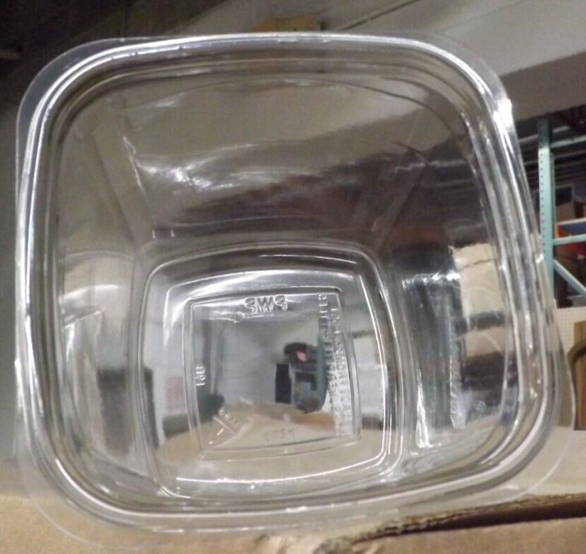 Pactiv PWP PET Plastic Square Deli Container Clear, 24 oz. – 480/Case NO LIDS