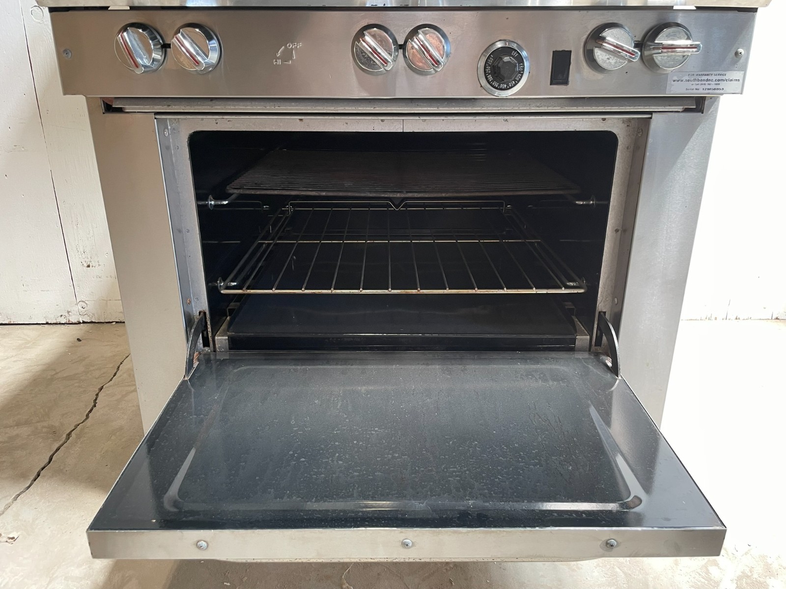 Southbend S36D 36″ 6-Burner S-Series Range Propane