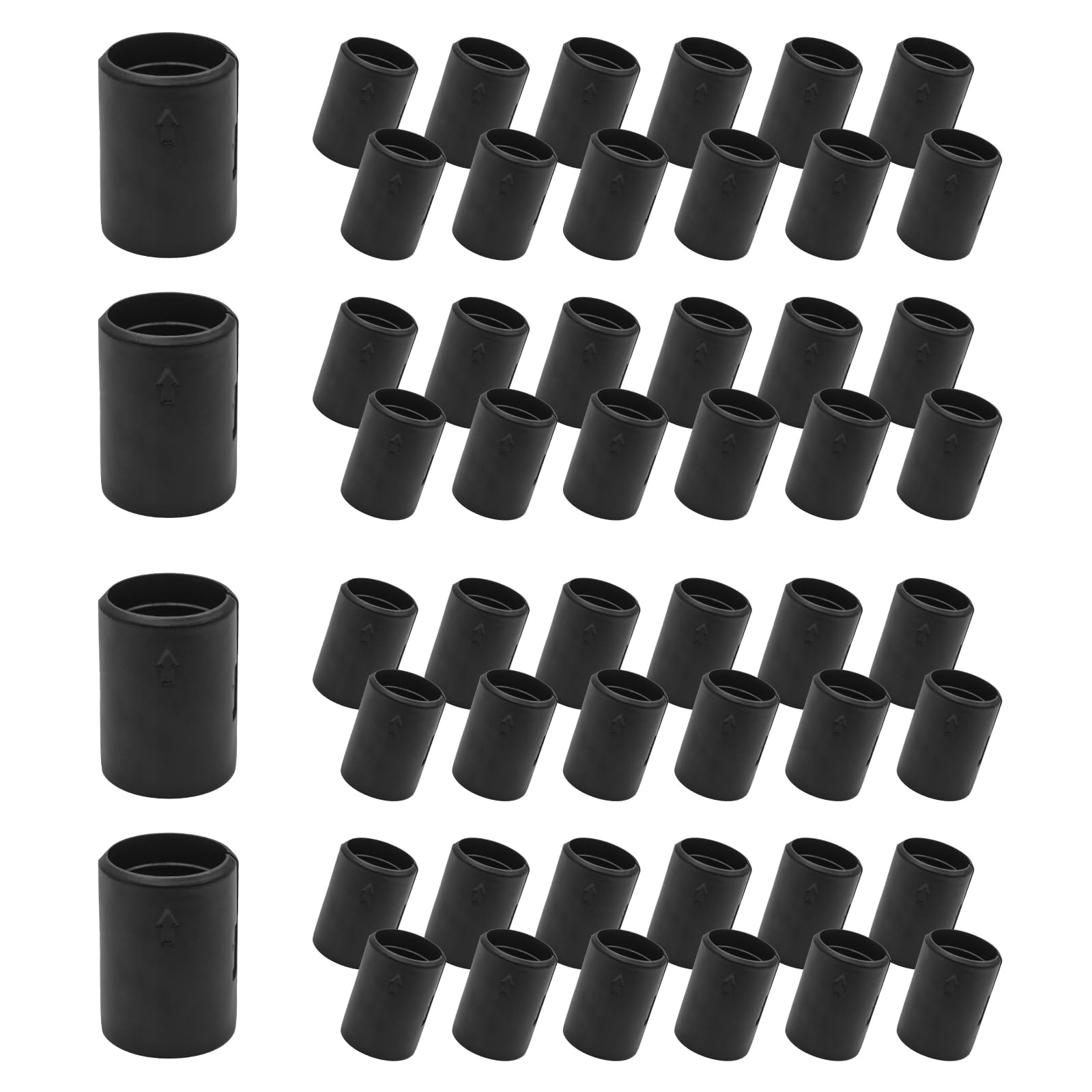 52 Pcs 7/8 Inch Wire Shelf Clips, Plastic Shelf Lock Clips for 7/8″ Post Shel…