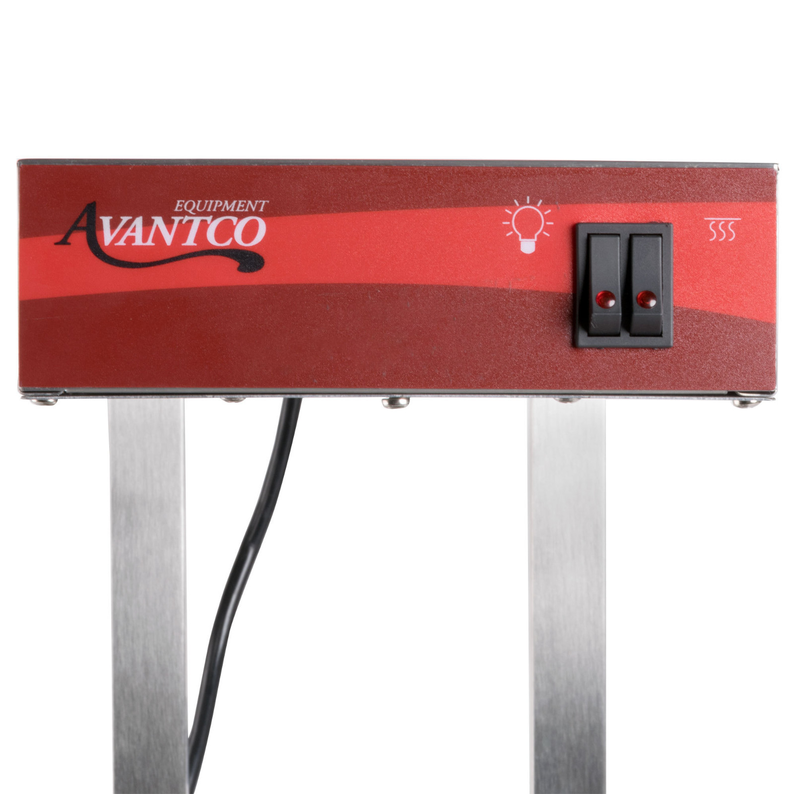 Infrared Food Pan Warmer Fry Dump Station Heat Lamp Stand Avantco Strip Calrod