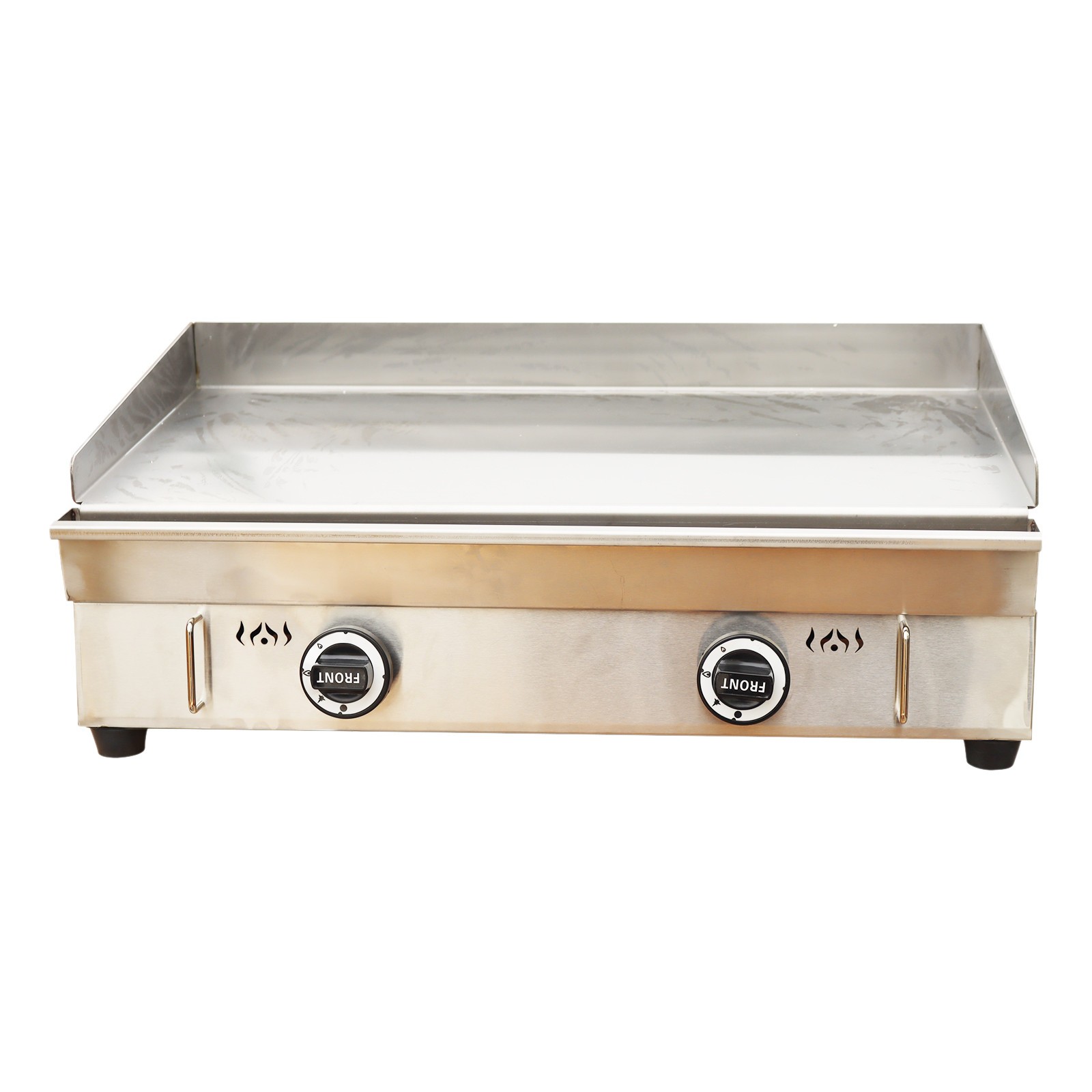 28.94×16.14 in LPG Gas Countertop Flat Top Griddle Stainless Steel Griddle Grill