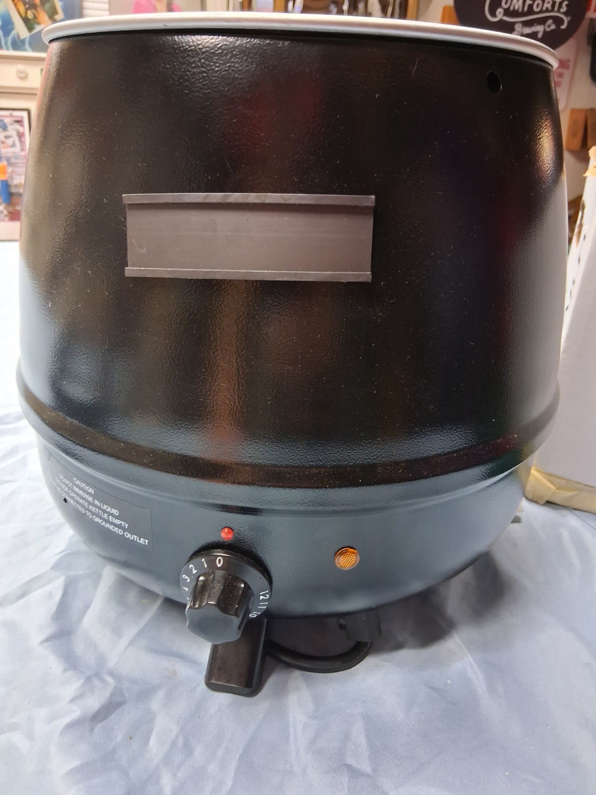 Galaxy 11 Qt Black Soup Warmer Model 177GSW11 MPN 177GSW11