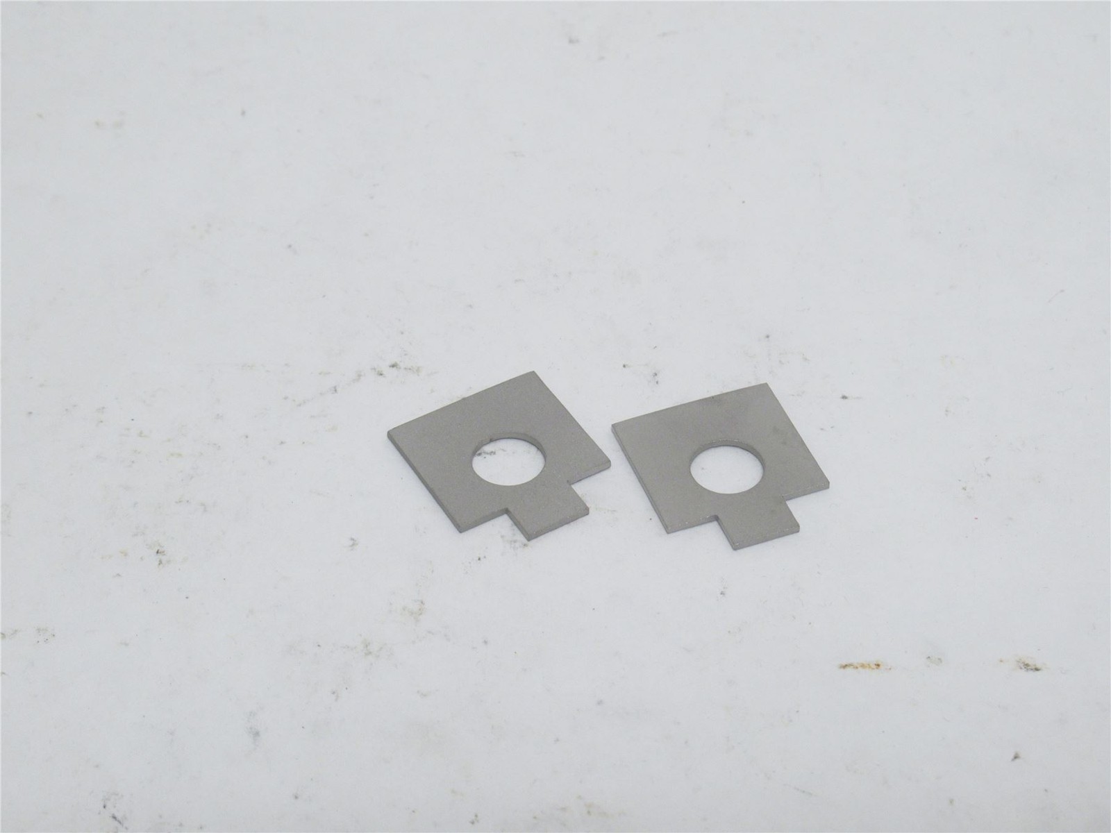 237181 New-No Box; Marel 4266613 Lot-2; Bearing Bolt Lock Plates; SS