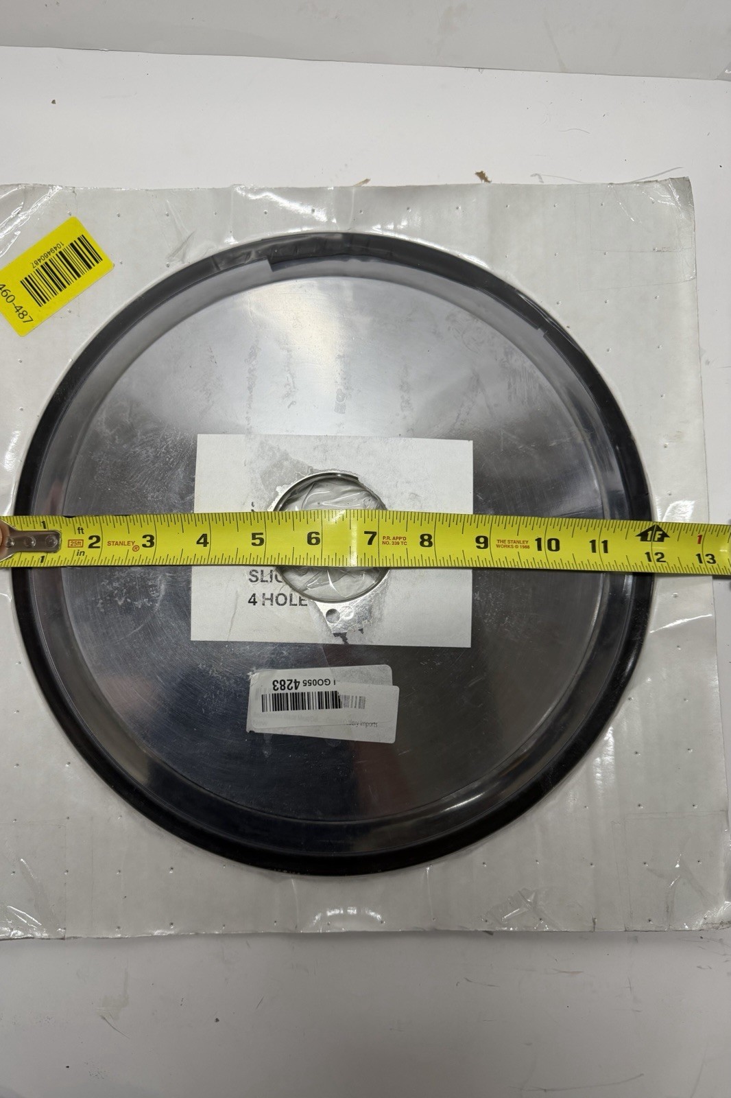 Cozzini 12-Inch Replacement Blade for Hobart Edge 12 Slicer – Made in Italy